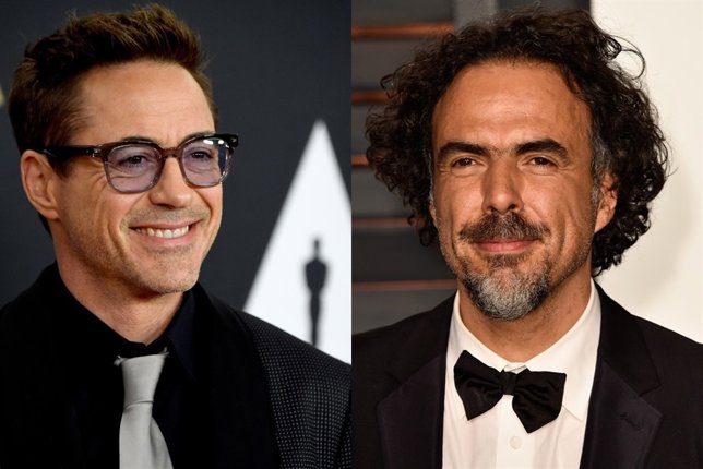  Robert Downey Jr Y Alejandro González Inárritu