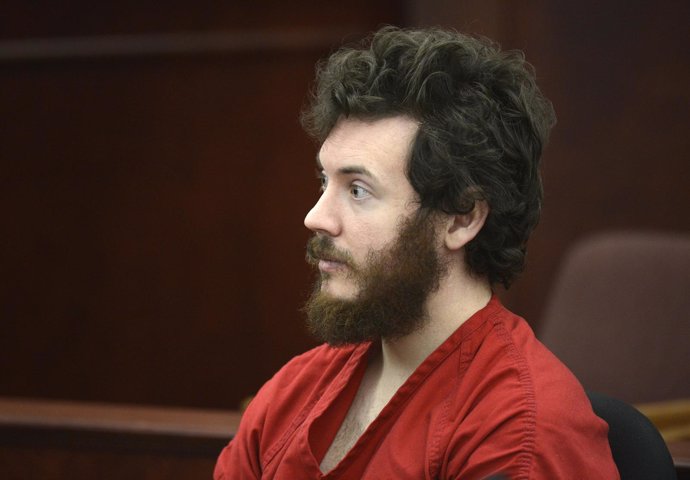 Accused Aurora theater shooting suspect James Holmes listens at his arraignment 