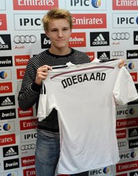 Odegaard podría debutar ante el Almería