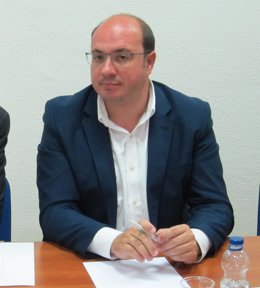 El Candidato Del PP A La Presidencia De La Comunidad, Pedro Antonio Sánchez