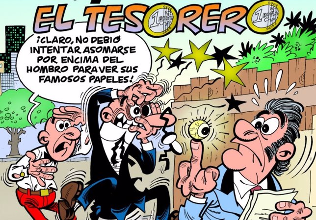 Mortadelo y Filemón', titulada 'El Tesorero'