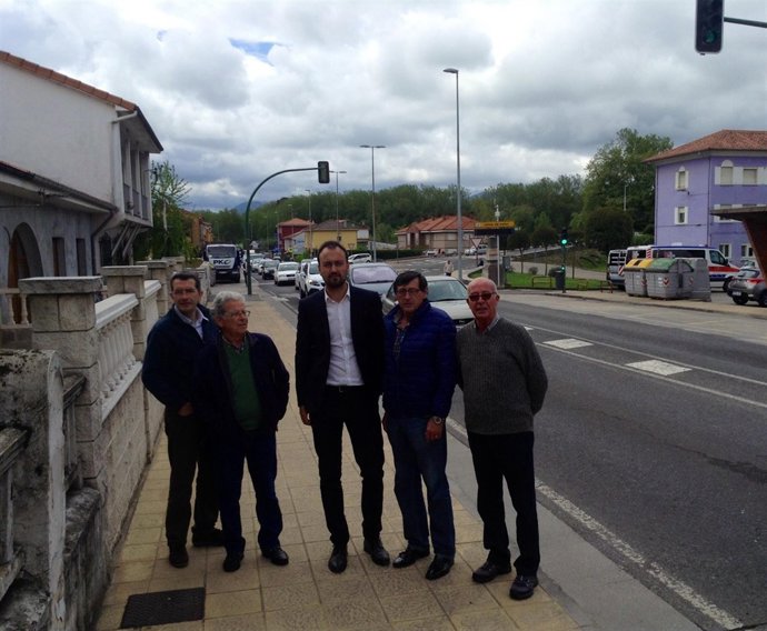 Visita a Barreda de López Estrada