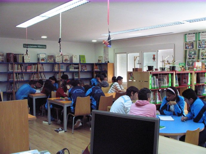 Biblioteca málaga red municipal lectura socios estudio lectura