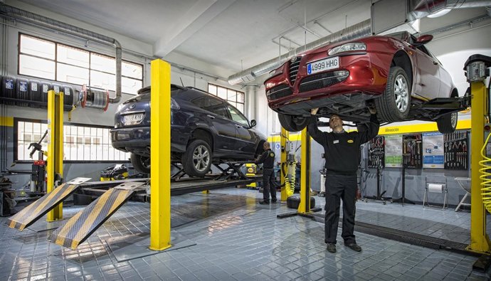 Interior de taller de Midas