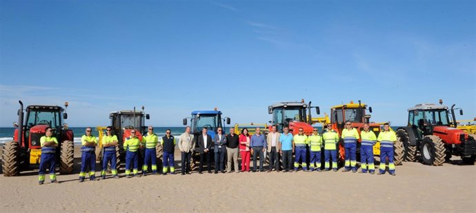 Servicio de Limpieza de Playas de la Diputación de Valencia