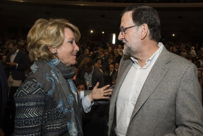 Aguirre y Rajoy