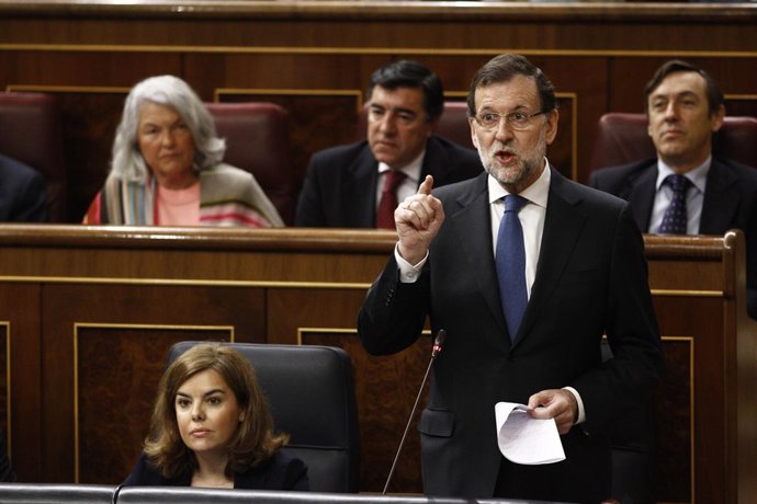 Mariano Rajoy en el Congreso