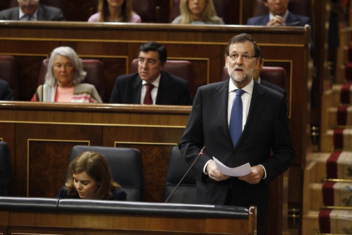Mariano Rajoy en el Congreso