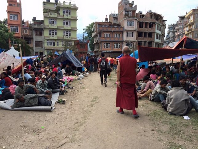 Katmandú, tras el terremoto