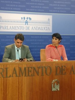 Rodríguez y Yagüe en rueda de prensa 