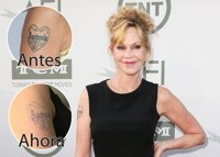 Antonio Banderas se difumina poco a poco en el brazo de Melanie Griffith