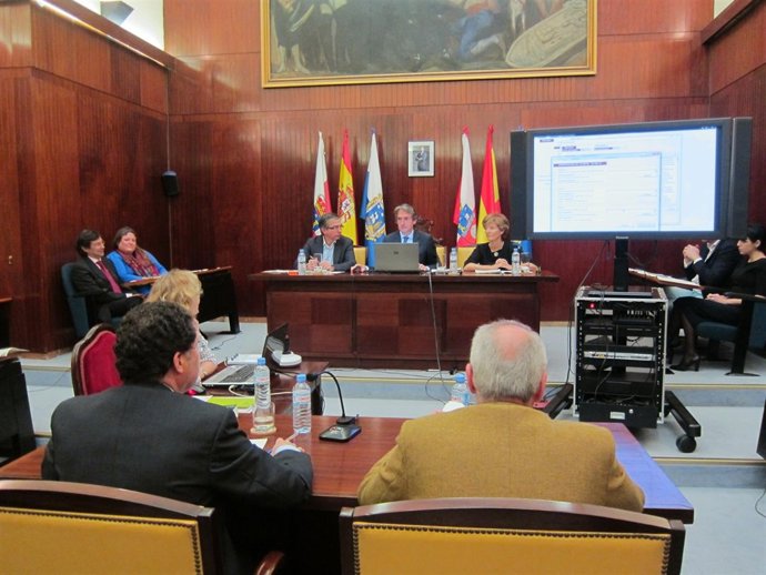 Pleno del Ayuntamiento de Santander 