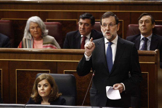 Mariano Rajoy en el Congreso