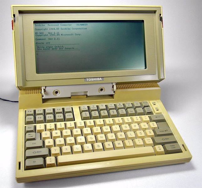 Ordenador portátil Toshiba T1100