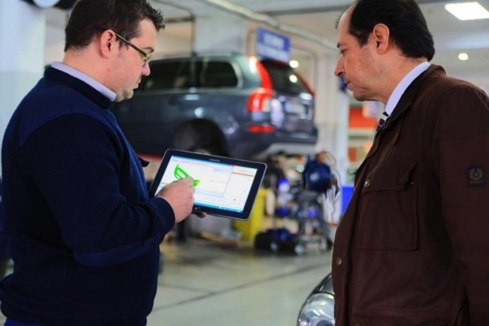 La nueva app de Audatex se llama AudaMobile.