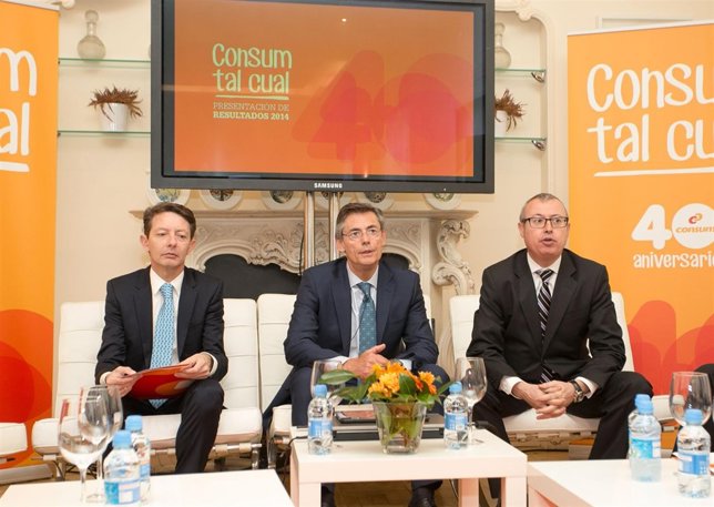 Presentación de resultados de Consum.