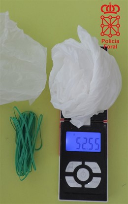 Droga decomisada en Barañáin. 