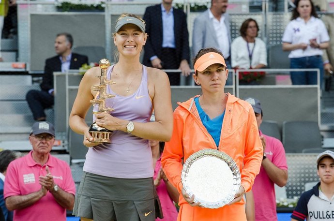 María Sharapova y Simona Halep 