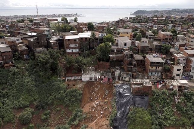 Áreas de Salvador afectadas por las lluvias