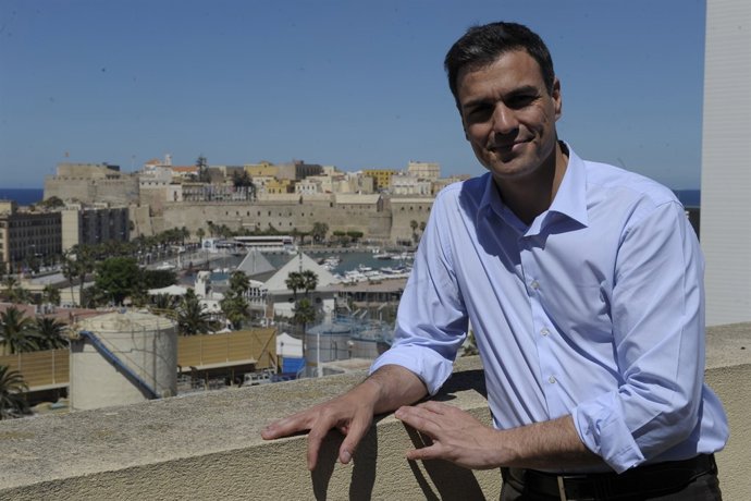 Pedro Sánchez, en Melilla