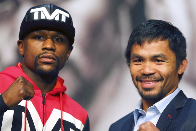 Floyd Mayweather y Manny Pacquiao