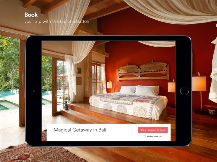 Airbnb en 'tablet'
