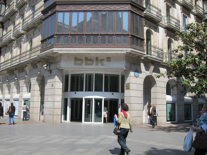 Sucursal de BBK en la Gran Vía bilbaína