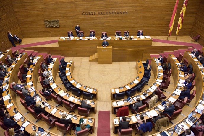 Pleno de las Corts valencianes