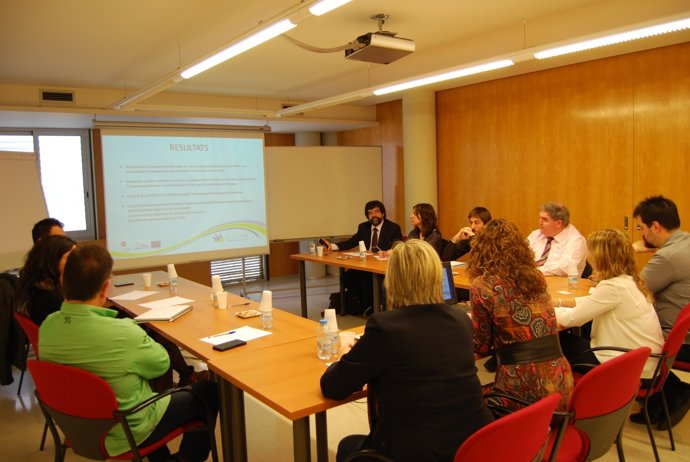 El encuentro que tuvo lugar en la Cámara de Terrassa