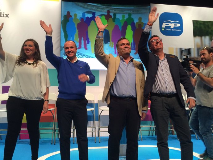 Presentación de la candidatura del PP en La Palma del Condado. 