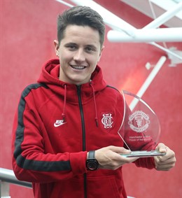 El centrocampista del Manchester United Ander Herrera