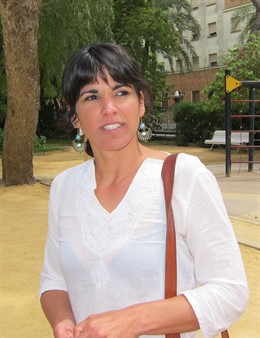 Teresa Rodríguez, secretaria general de Podemos en Andalucía