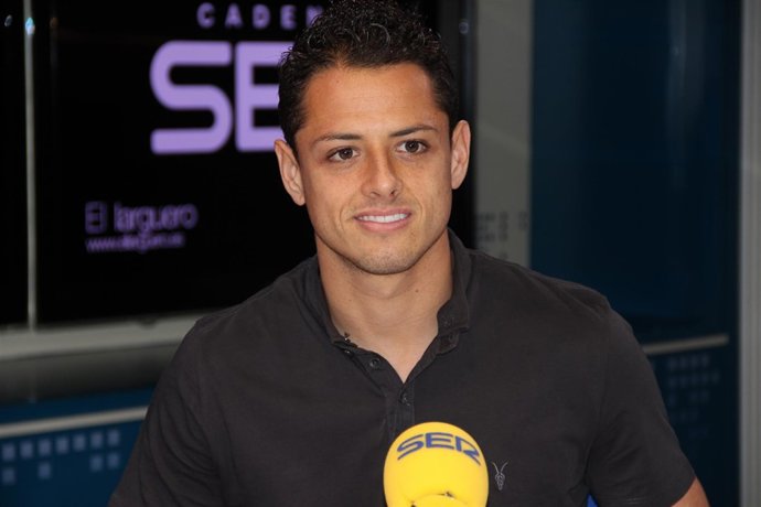    El Jugador Del Real Madrid Javier Hernández 'Chicharito'