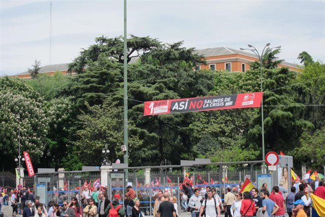 Manifestación Madrid 1 de mayo