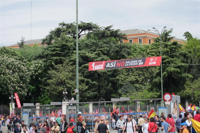 Manifestación Madrid 1 de mayo