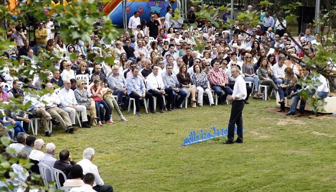 Acto de presentación de candidatos del PP en Castellón con Alberto Fabra