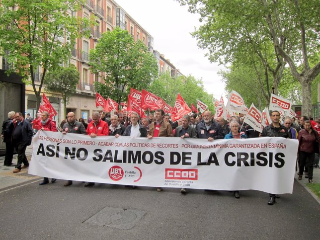 Manifestación del 1 de Mayo en Valladolid