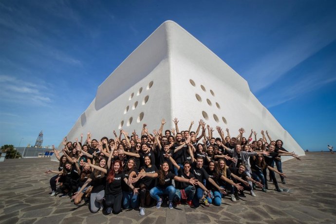 Alumnos participantes en Musical.IES