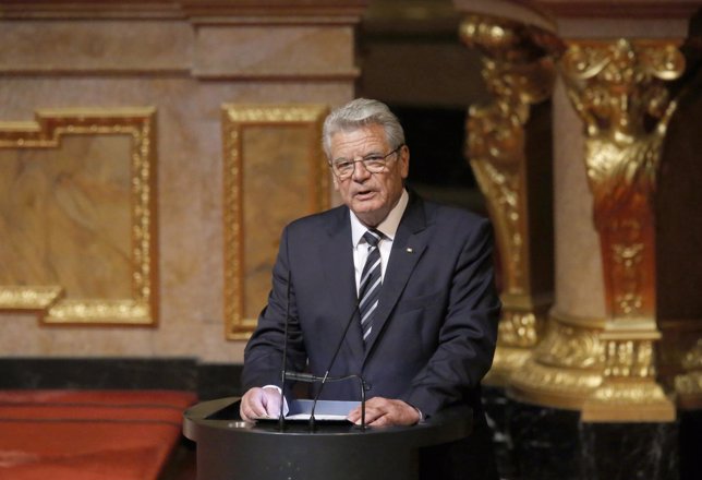 El presidente de Alemania, Joachim Gauck