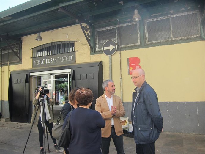 Jaume Collboni critica el modelo comercial de Trias