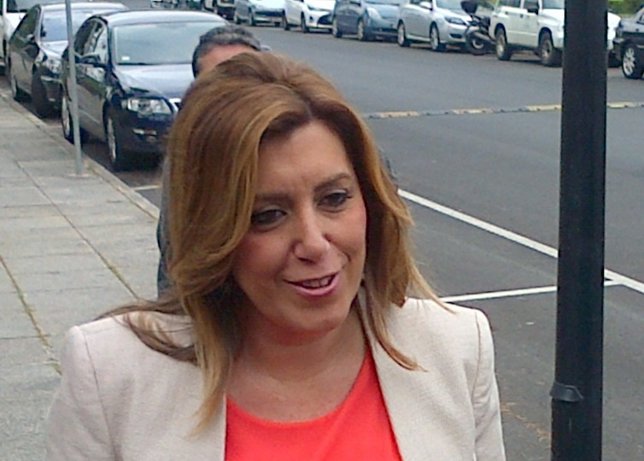 La presidenta de la Junta de Andalucía, Susana Díaz