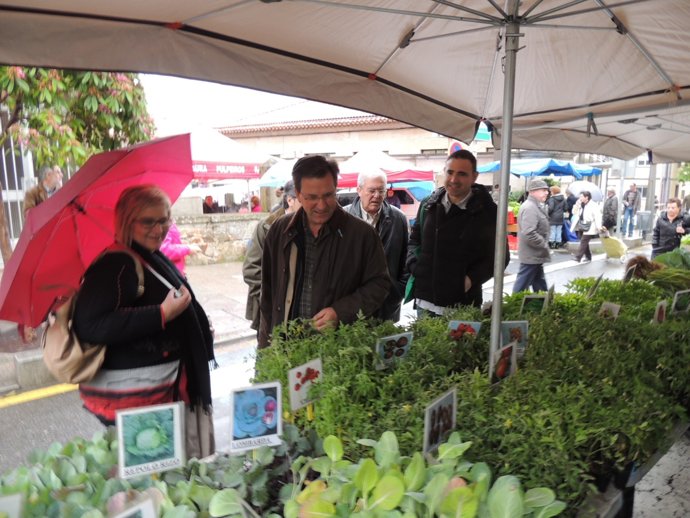 El portavoz nacional del BNG, Xavier Vence, en Lalín