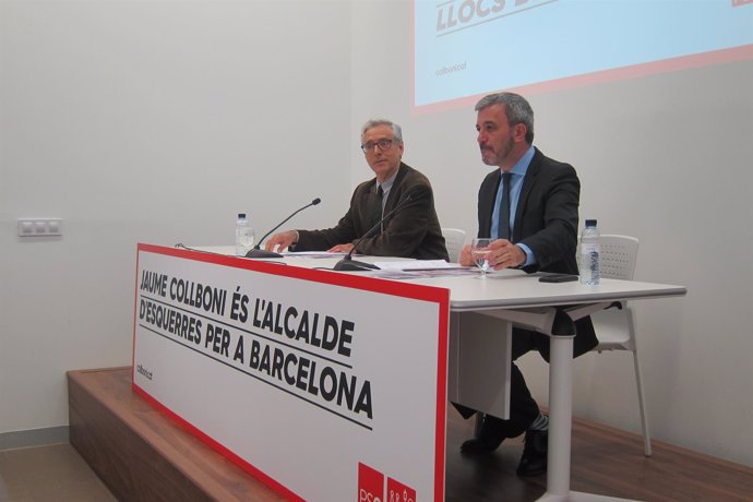 El alcaldable del PSC en Barcelona, Jaume Collboni