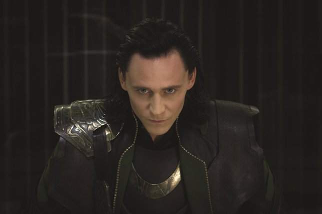Tom Hiddleston como Loki en 