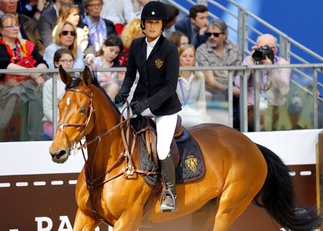 6Th Edition Of The Jumping Hermès 2015 At The Grand Palais In Parisjessica Sprin