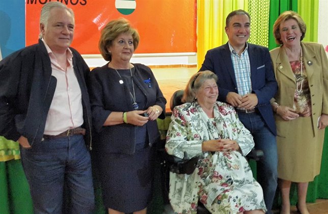 Joaquín Ramírez y Elías Bendodo en el Día del Afiliado y Simpatizante del PP