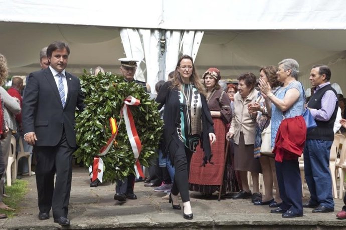 Homenaje a Pedro Velarde en Camargo