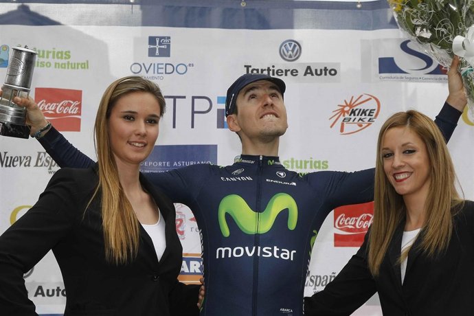 Igor Antón, vencedor de la primera etapa de la Vuelta a Asturias