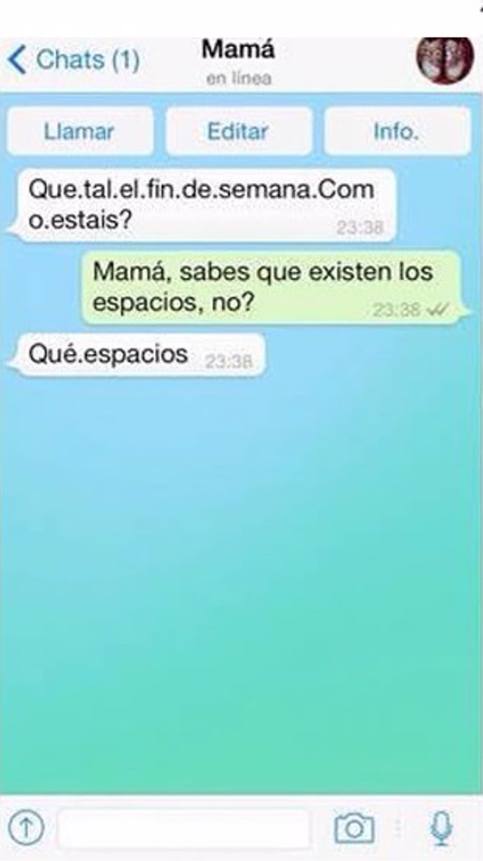 20 hilarantes conversaciones de Whatsapp para celebrar el Día de la Madre