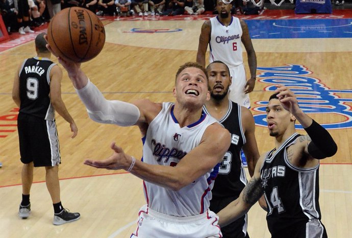 Griffin NBA Playoffs San Antonio Spurs Los Angeles Clippers